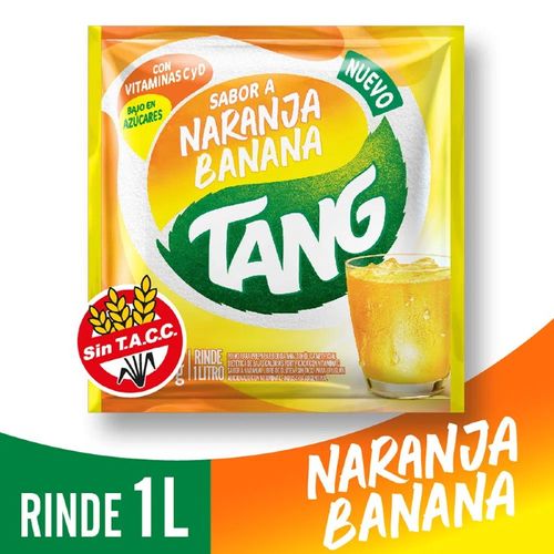 Jugo en Polvo Tang Naranja y Banana