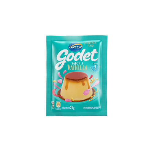 Flan Godet Vainilla Nueva Fórmula 30g
