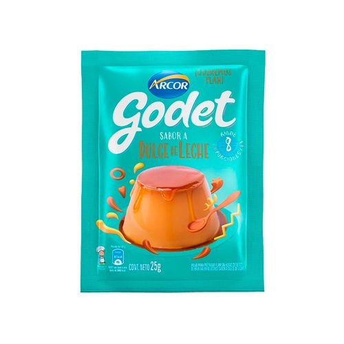 Flan Godet Dulce De Leche Nueva Fórmula 30g