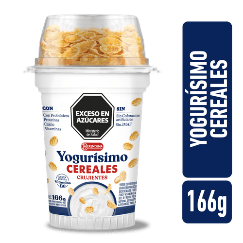 Yogur Yogurísimo Con Cereales 166g
