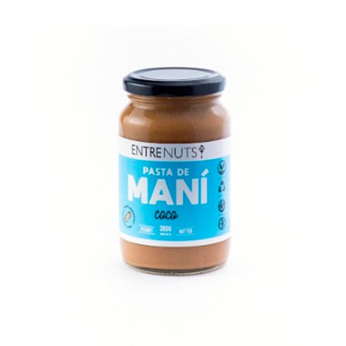 Pasta de Maní Entrenuts Coco 370g