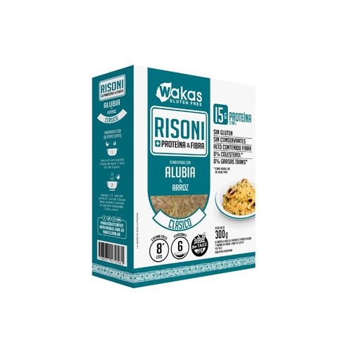 Fideos Apto Celíacos Risoni Wakas Clásico 300g