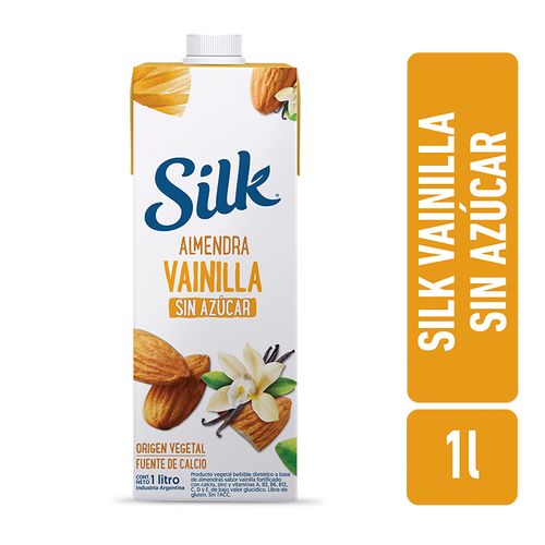Leche Silk de Almendras Vainilla 1L