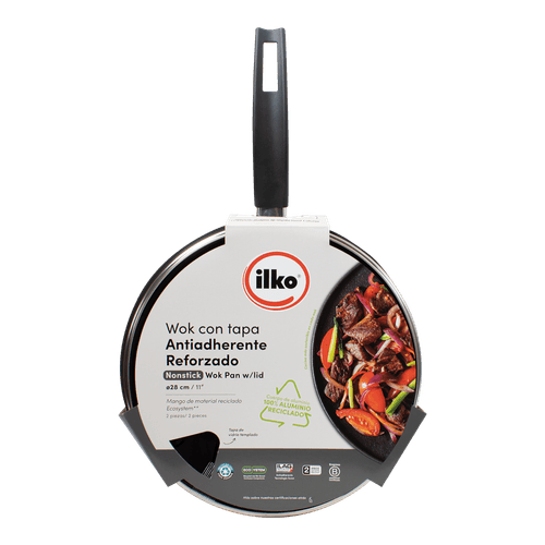 WOK TAPA ALUM R ILKO