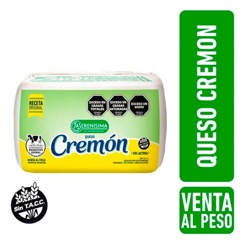 Queso Doble Crema Light La Serenísima x Kg