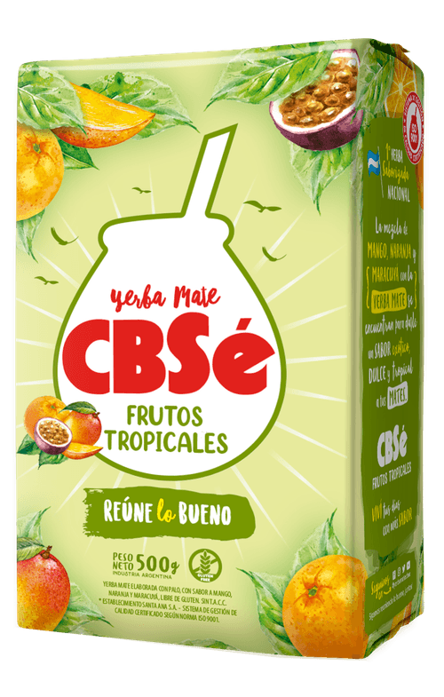 Yerba Mate CBSé Frutos Tropicales 500g