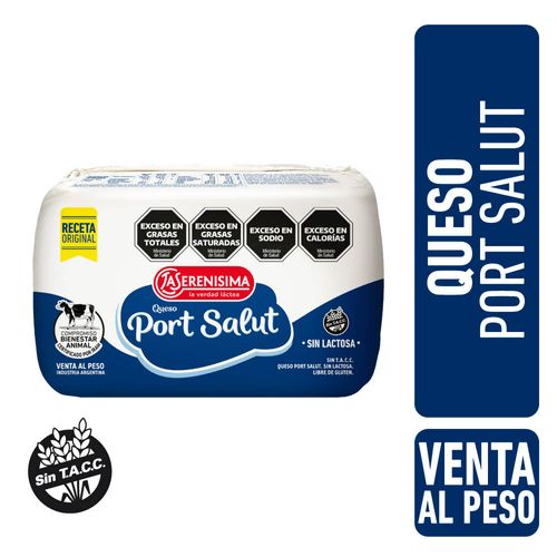 Queso Port Salut La Serenísima x Kg