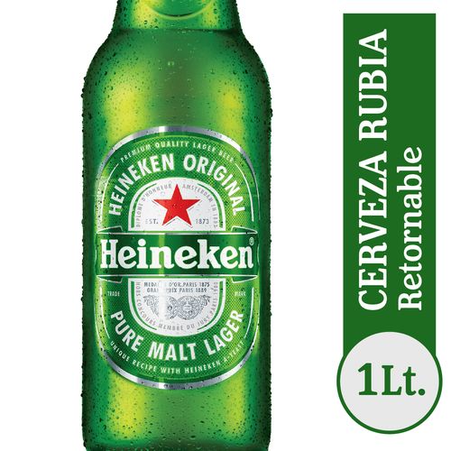 Cerveza Heineken 1L