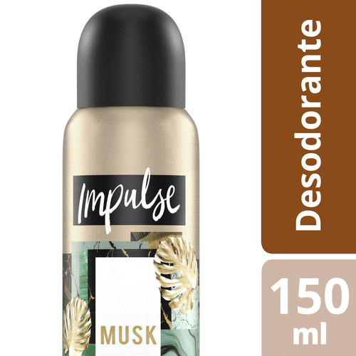 Desodorante Impulse Aerosol Musk 98GR
