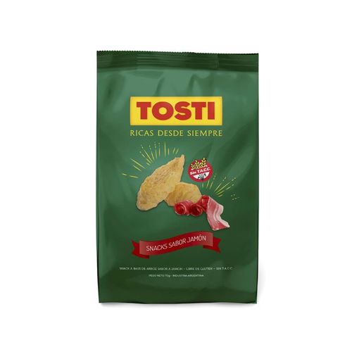 Mini Tostaditas Tosti Sabor Jamón 70g