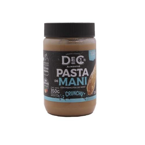 Pasta De Maní Crunchy Dec Alimentos 350g