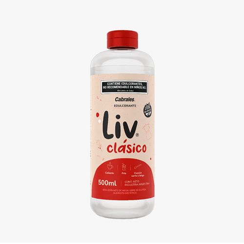 Edulcorante Clásico Liv Líquido 500ml
