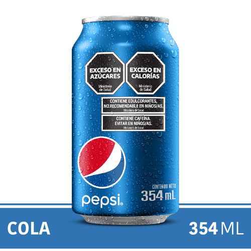 Gaseosa Pepsi Cola Lata 354ml