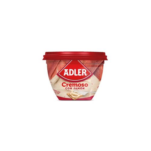 Queso Untable Adler Cremoso Jamon 190g