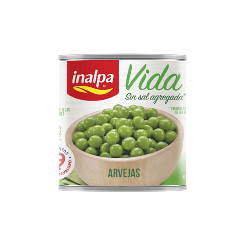 Arveja Inalpa Seca Remojada Sin Sal 300GR