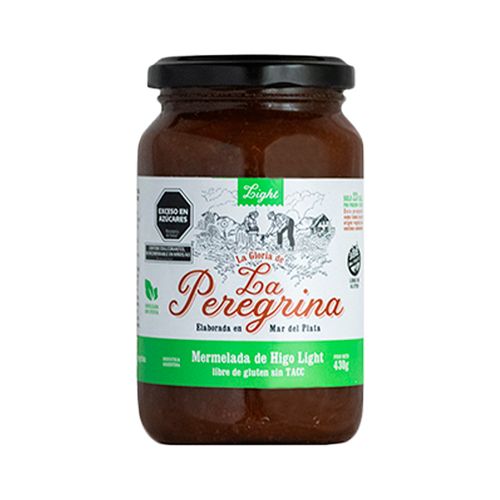 Mermelada La Peregrina De Higo Light Sin Tacc 430g