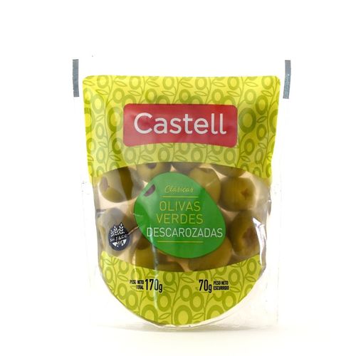 Aceitunas Castell Verdes Descarozadas 80g