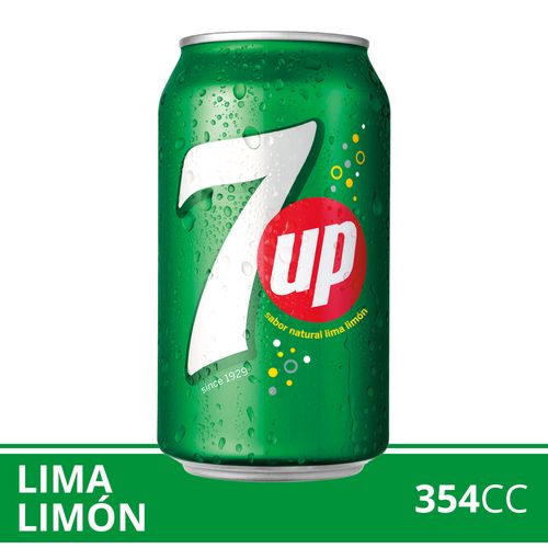 Gaseosa 7Up Lima Limón Lata 354ml