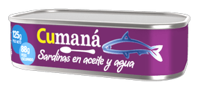Sardina Cumaná Ecuatoriana 125g