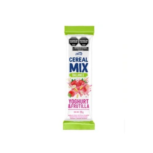 Barra de Cereal Cereal Mix Yoghurt Frutilla Light 26g