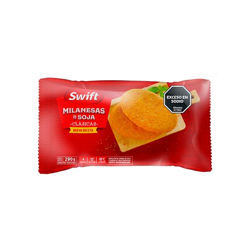 Milanesas de Soja Swift Clásicas x 4u