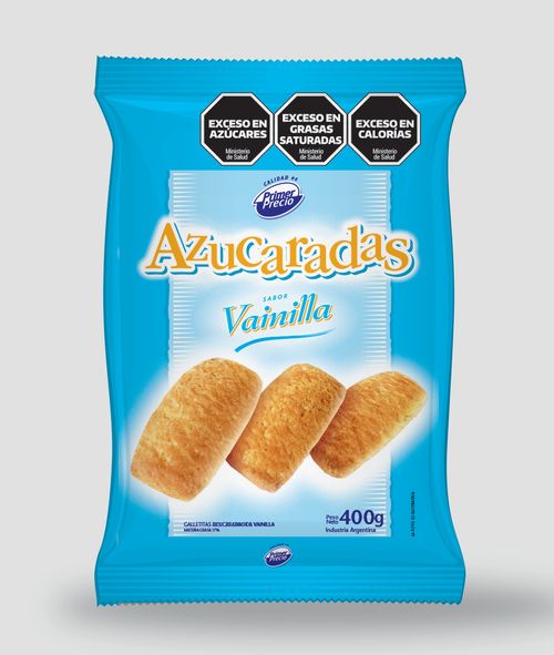 Galletitas Primer Precio Azucaradas De Vainilla 400g
