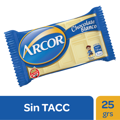 Chocolate Arcor Blanco 25g