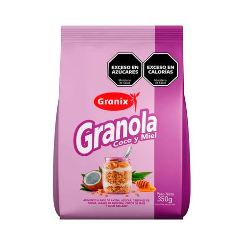 Granola Granix Coco y Miel Crocante 350g