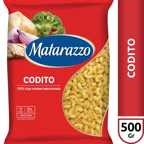 Fideos Matarazzo Codito 500g