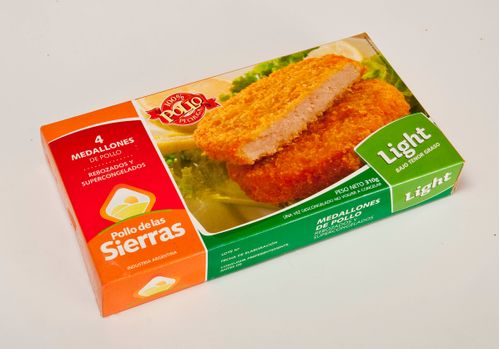 Medallones De Pollo Pollo D.Sierra Rebozado 300g