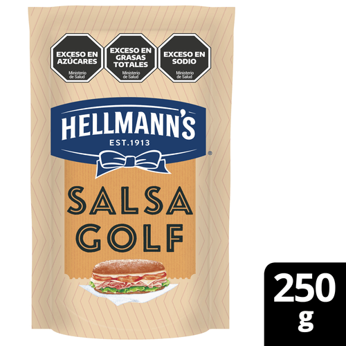 Salsa Golf Hellmann's Sin Tacc Doypack 250g