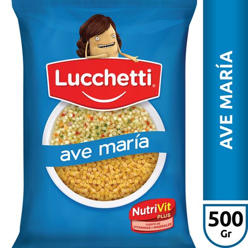 Fideos Lucchetti Ave Maria 500g