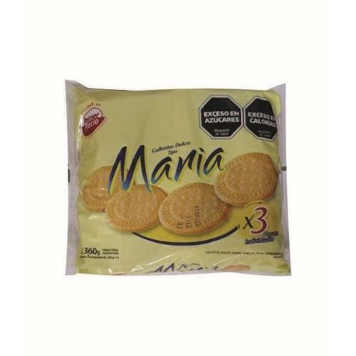 Galletitas María Primer Precio Dulces Tripack 360g