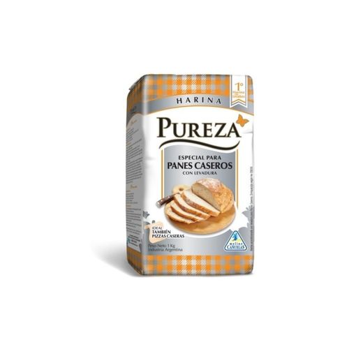Harina con Levadura para Pan Casero Pureza 1kg