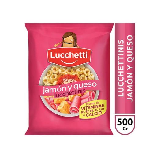 Lucchettinis Lucchetti Jamón y Queso 500g