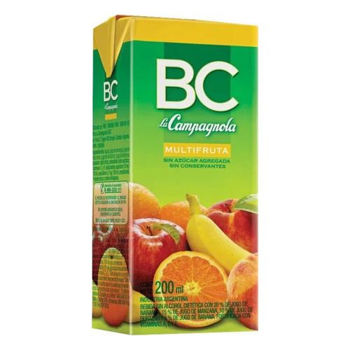 Jugo BC Sabor Multifruta 200ml
