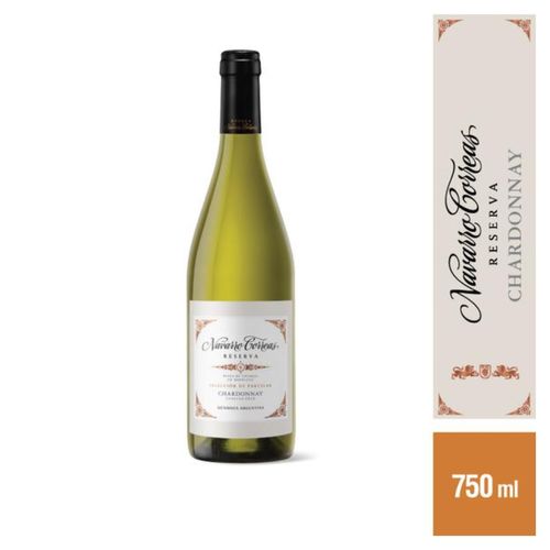 Vino Chardonnay Navarro Correas Reserva 750ml