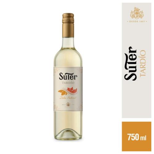 Vino Suter Tardío Dulce Natural 750ml