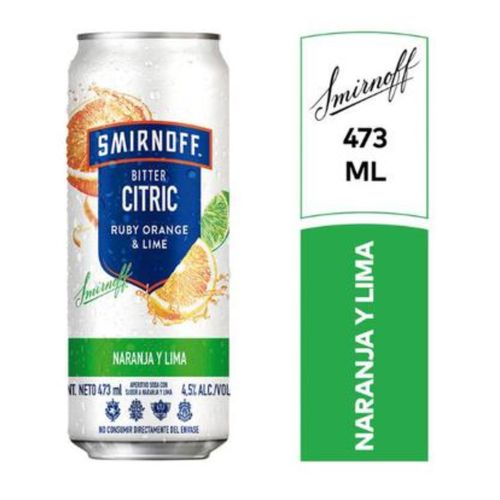 Vodka Smirnoff Orange & Lime 473ml