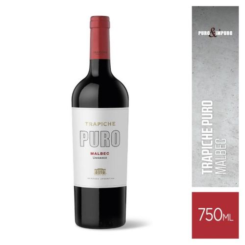 Vino Trapiche Puro Malbec 750ml