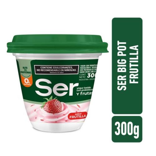 Yogur Batido Ser Sabor Frutilla 300g