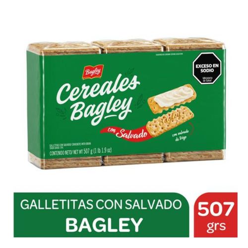 Galletitas Salvado Bagley Pack x 3