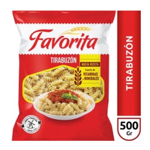 Fideos Favorita Tirabuzón 500g