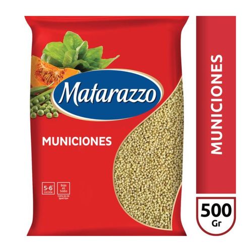 Fideos Matarazzo Municiones 500g