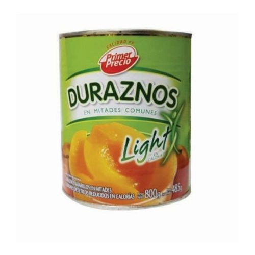 Duraznos Light Primer Precio En Mitades 800g
