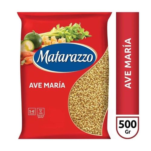 Fideos Matarazzo Ave María 500g