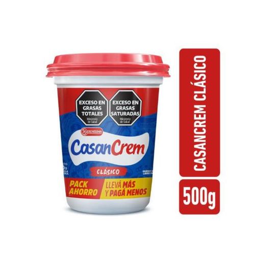 Queso Crema Casancrem Entero 500g