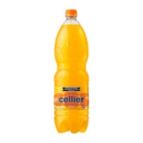 Agua Saborizada Cellier Sin Gas Sabor Naranja 1.5L
