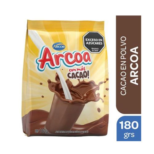 Cacao en Polvo Arcoa 180g