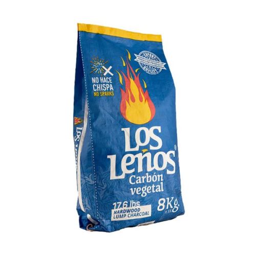 Carbón Vegetal Los Leños x 8Kg